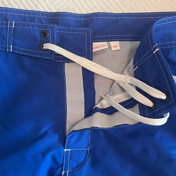 Sundek Iconic Taffeta Fixed Waist Swim Shorts Trunks. Size 32. - Picture 9 of 9